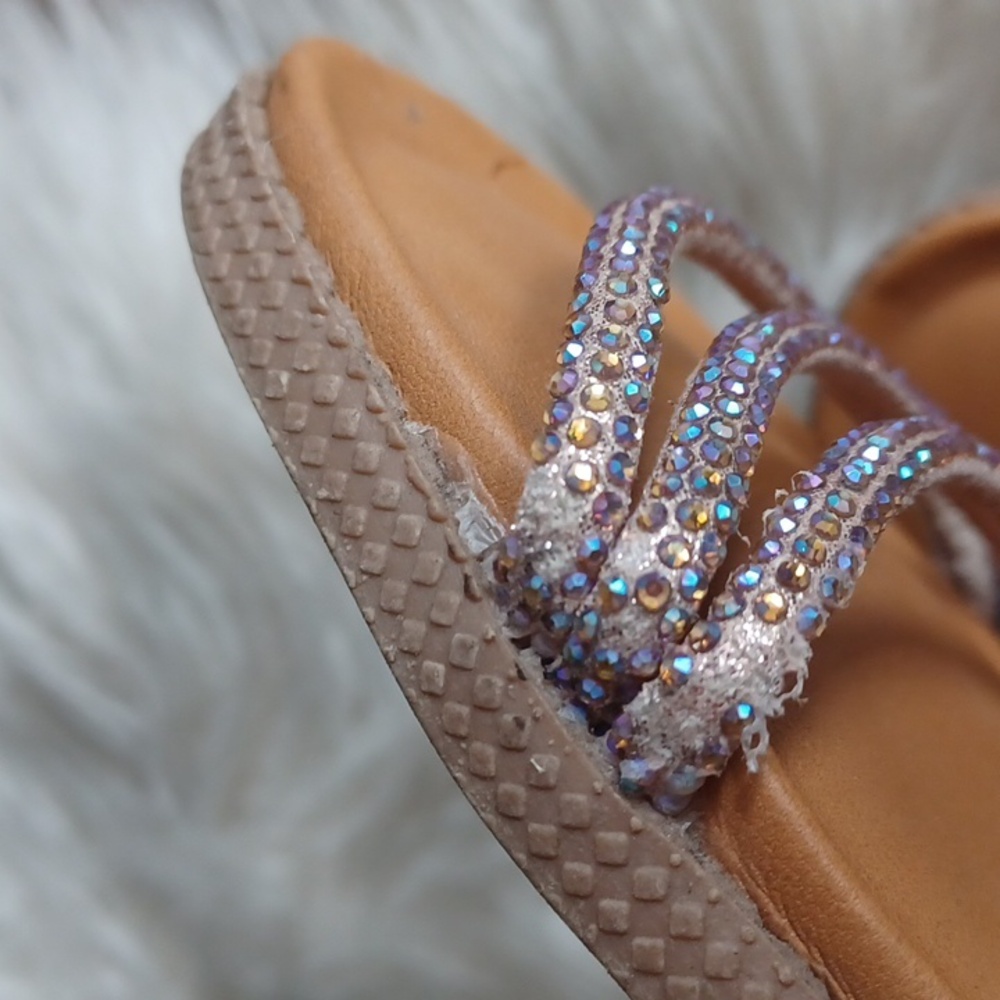 Sparkly Rhinestons Sandals - Picture 11 of 16